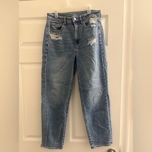 American Eagle mom straight Jean.
